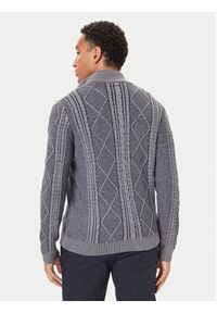 Guess Sweter M5BR44 Z2ZK2 Granatowy Regular Fit. Kolor: niebieski. Materiał: syntetyk, wiskoza #4