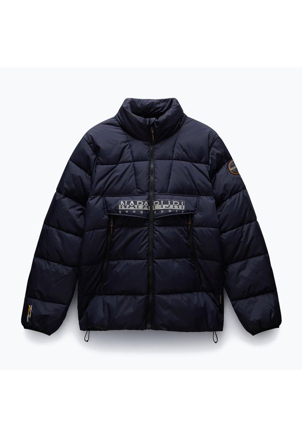 Kurtka męska Napapijri Rf Puffer Open. Kolor: niebieski. Sezon: zima. Styl: wakacyjny. Sport: turystyka piesza