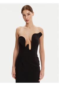 BARDOT - Bardot Sukienka koktajlowa 59733DB Czarny Regular Fit. Kolor: czarny. Materiał: syntetyk. Styl: wizytowy #5