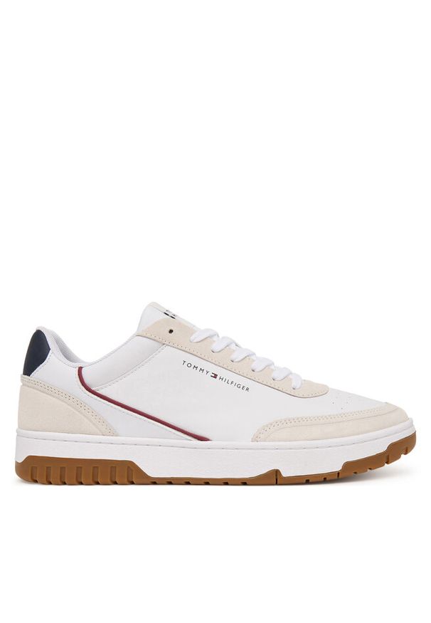 TOMMY HILFIGER - Sneakersy Tommy Hilfiger. Kolor: biały