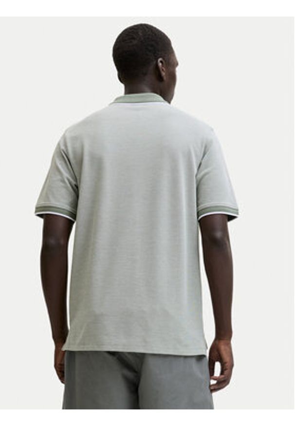 Jack & Jones Polo Blualves 12274681 Zielony jasny Regular Fit. Typ kołnierza: polo. Kolor: zielony. Materiał: bawełna