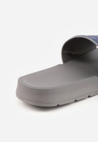 Born2be - Szare Klapki Basenowe z Piankowego Materiału Throneosis. Okazja: do domu, na co dzień. Kolor: szary. Materiał: materiał. Sezon: lato. Styl: sportowy, wakacyjny, casual #3