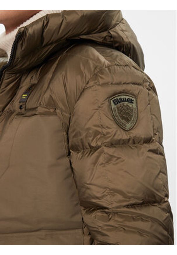 Blauer Kurtka zimowa 23WBLUC03008 Zielony Regular Fit. Kolor: zielony. Materiał: syntetyk. Sezon: zima