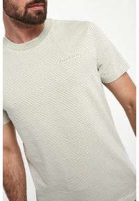 Burberry - T-shirt męski w paski BURBERRY. Wzór: paski #5