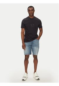 Armani Exchange Szorty jeansowe XM000073 AF13331 MB001 Niebieski Slim Fit. Kolor: niebieski. Materiał: bawełna #5