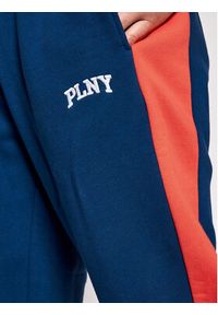 PLNY Textylia Spodnie dresowe Stanford PT-SP-K2-00004 Granatowy Regular Fit. Kolor: niebieski. Materiał: bawełna, dresówka #5