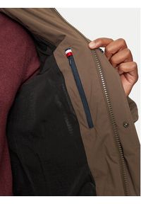 Hechter Paris Płaszcz zimowy 45017 142205 Khaki Regular Fit. Kolor: brązowy. Materiał: syntetyk. Sezon: zima #4