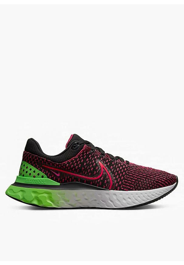 Buty do biegania męskie Nike React Infinity Run Flyknit 3. Okazja: na co dzień, do pracy, na spacer. Kolor: czerwony. Sport: bieganie