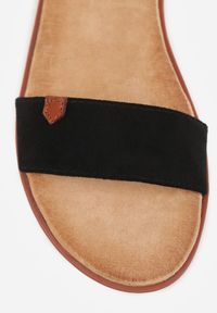 Renee - Czarne Sandały VICES w Stylu Basic z Paskiem z Klamerką Loretha. Okazja: na co dzień. Zapięcie: pasek. Kolor: czarny. Styl: casual, street #4