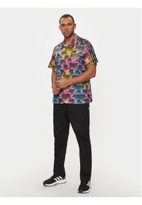 Adidas - adidas Koszula Tiro Allover Print IP3784 Kolorowy Loose Fit. Materiał: syntetyk. Wzór: nadruk, kolorowy #4