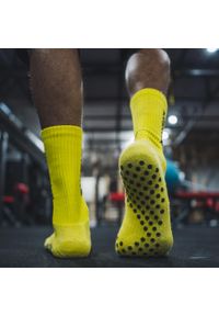 PROSKARY - Skarpety do piłki nożnej antypoślizgowe Proskary Comfort. Kolor: czarny, żółty, wielokolorowy. Sport: piłka nożna