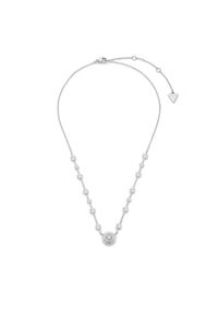 Naszyjnik Guess. Materiał: srebrne. Kolor: srebrny #1