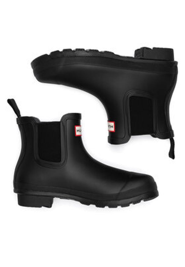 Hunter Kalosze HFRW0007242 Czarny. Kolor: czarny. Materiał: kauczuk