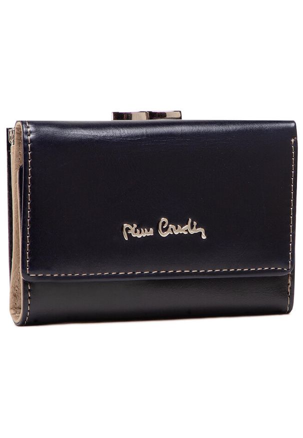 Portfel Pierre Cardin. Kolor: niebieski