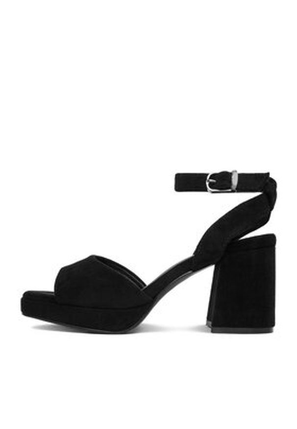 DeeZee Sandały CEO-HY3065-2 Czarny. Kolor: czarny. Materiał: materiał