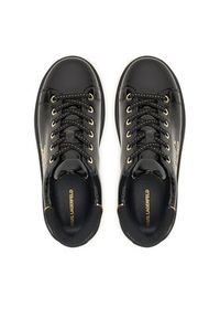 Karl Lagerfeld - KARL LAGERFELD Sneakersy KL63513E Czarny. Kolor: czarny. Materiał: skóra #4