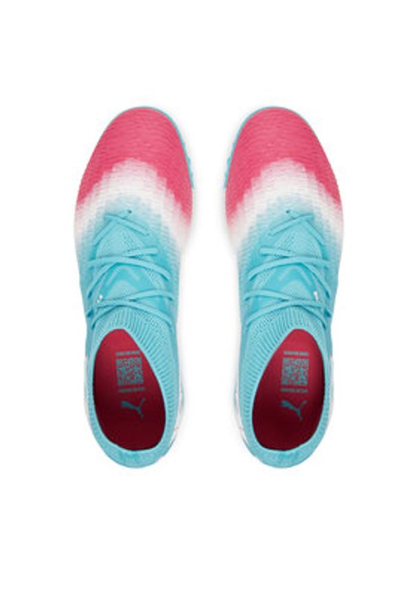 Puma Buty do piłki nożnej Future 8 Match Re-Charge Tt 108760 01 Błękitny. Kolor: niebieski. Materiał: syntetyk, materiał