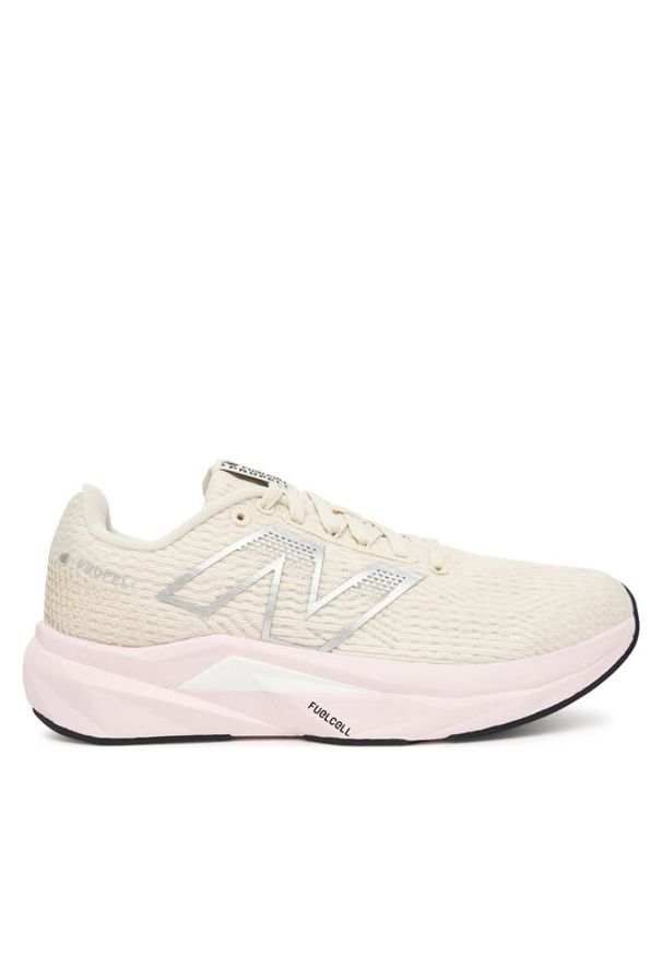 New Balance Buty do biegania FuelCell Propel v5 WFCPRCS5 Écru. Materiał: materiał