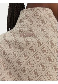 Guess Bluza V6GQ06 K2957 Beżowy Regular Fit. Kolor: beżowy. Materiał: syntetyk #2