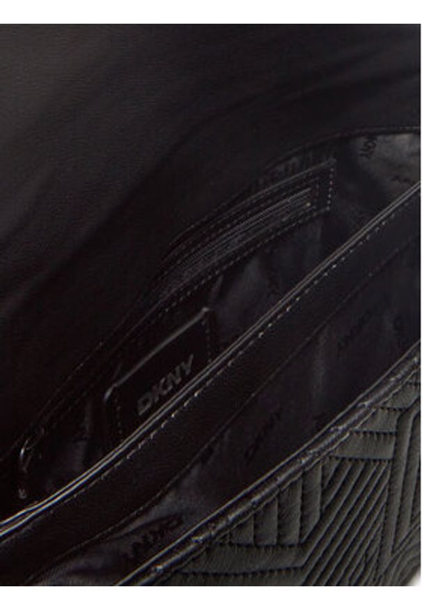 DKNY Torebka R44EZI05 Czarny. Kolor: czarny. Materiał: skórzane