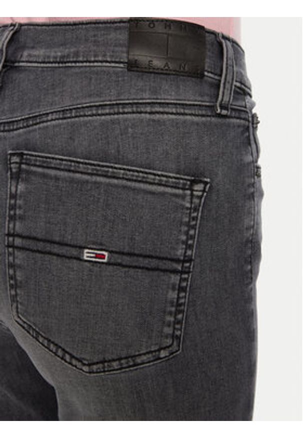 Tommy Jeans Jeansy Sylvia DW0DW19590 Szary Skinny Fit. Kolor: szary