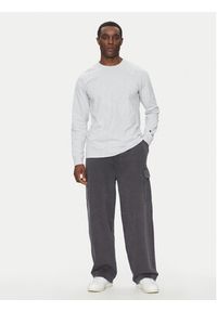 Champion Longsleeve 221164 Szary Loose Fit. Kolor: szary. Materiał: bawełna. Długość rękawa: długi rękaw #5