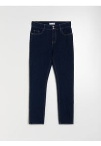 Sinsay - Jeansy skinny - niebieski. Kolor: niebieski