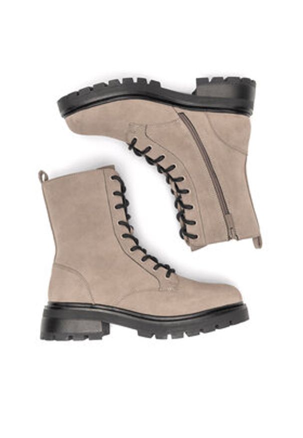 Jenny Fairy Trzewiki WYL3881-4 Szary. Kolor: szary. Materiał: materiał