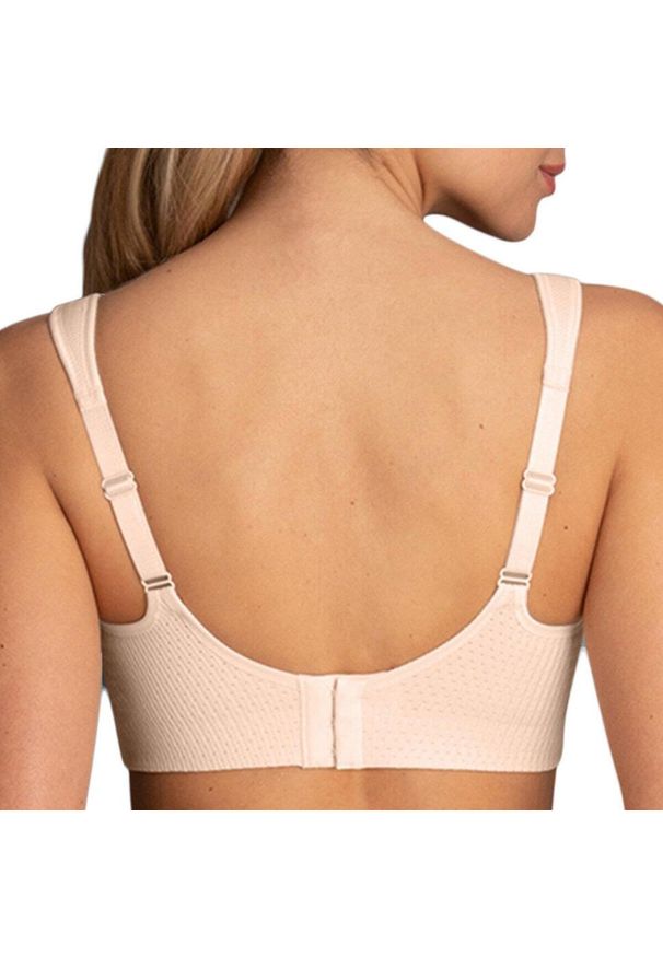 ANITA ACTIVE - Stanik do biegania Air Control mit Delta Pad z wysoki poziomem podtrzymywania. Kolor: różowy. Materiał: poliester, elastan, poliamid. Sport: fitness
