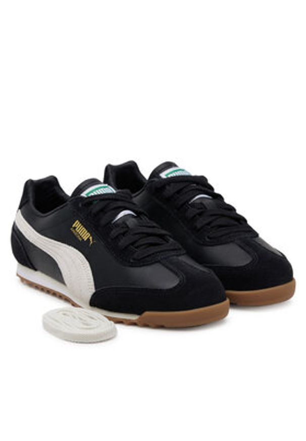 Puma Sneakersy Arizona Retro 402353 01 Czarny. Kolor: czarny. Materiał: zamsz, skóra