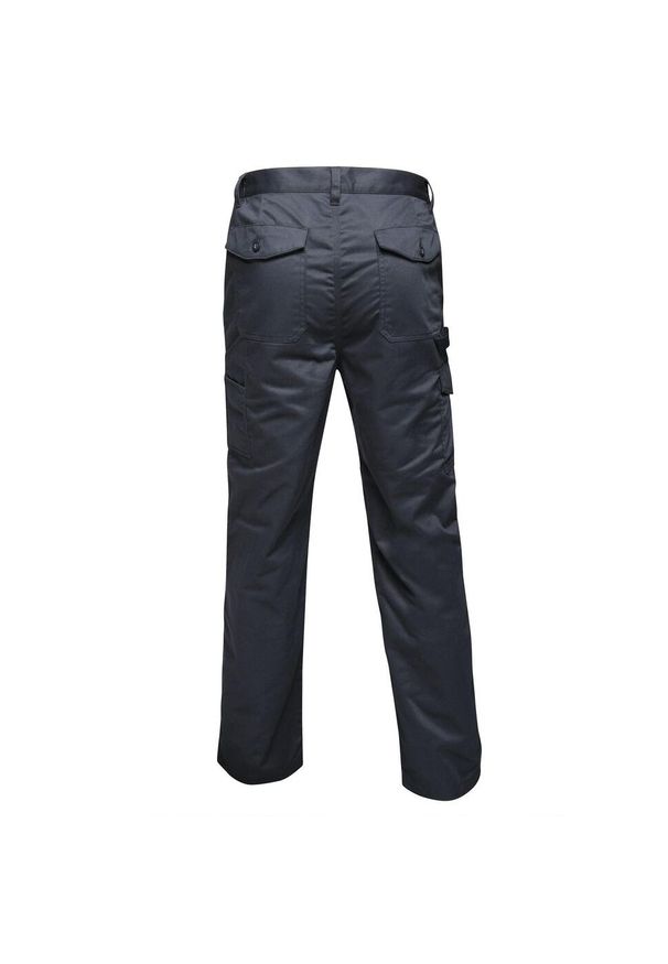 Regatta - Spodnie Męskie Wodoodporne. Kolor: niebieski. Sezon: lato. Sport: turystyka piesza