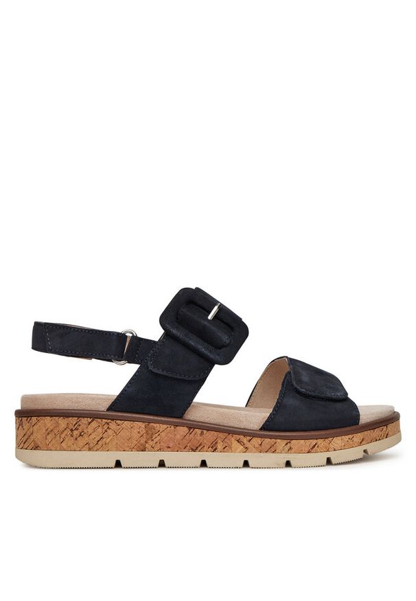 Sandały Caprice. Kolor: niebieski