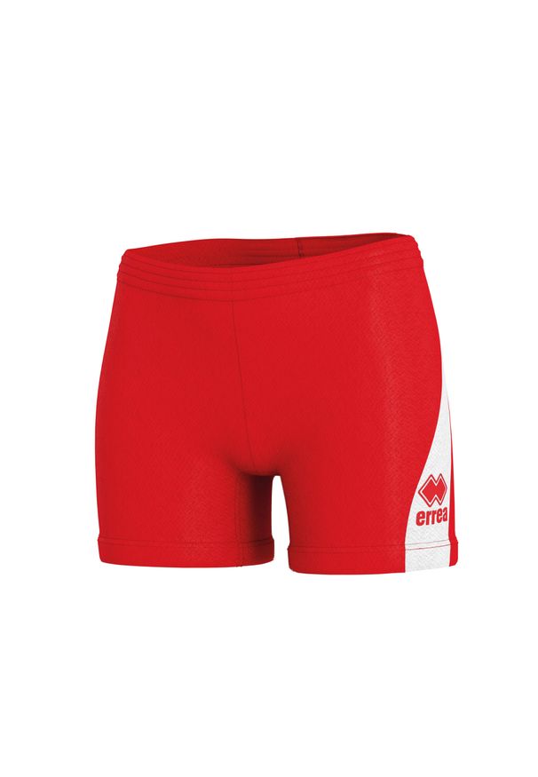 ERREA - Szorty damskie Errea amazon 3.0 ad. Kolor: czerwony, biały, wielokolorowy. Długość: krótkie. Sport: siatkówka, bieganie