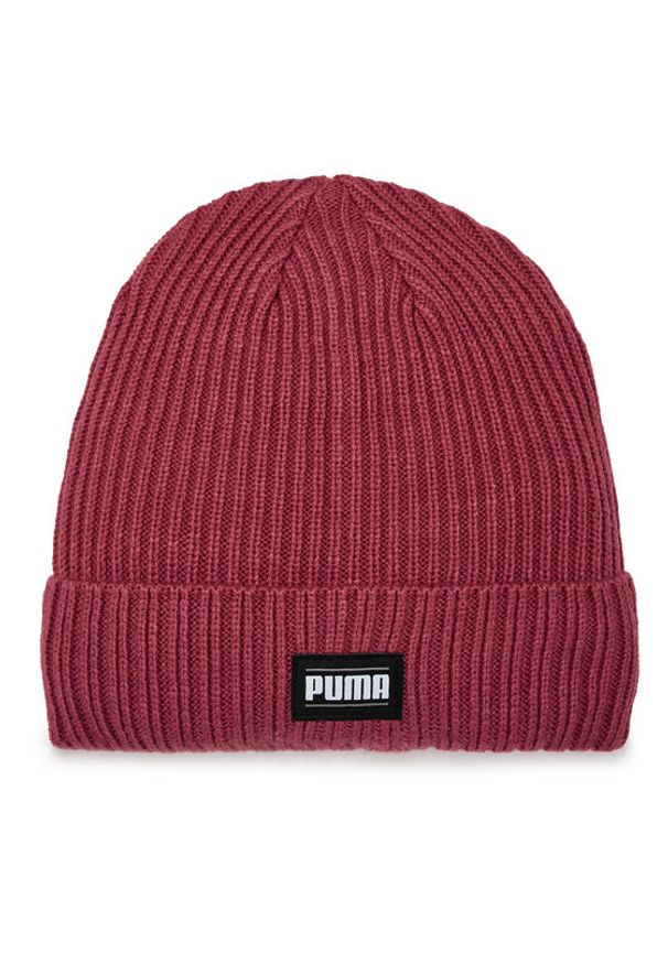 Puma Czapka Unisex Ribbed Classic Cuff 024038 Różowy. Kolor: różowy. Materiał: materiał