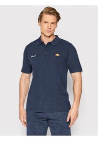 Ellesse Polo Montura Caustic SHM14371 Granatowy Regular Fit. Typ kołnierza: polo. Kolor: niebieski. Materiał: bawełna