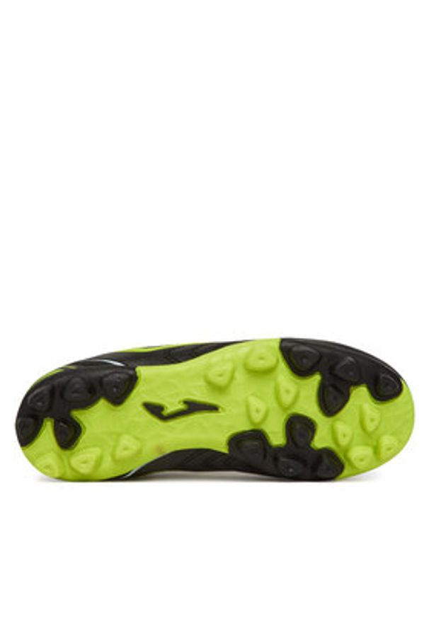 Joma Buty do piłki nożnej Toledo Jr 2501 TOJS2501HG Czarny. Kolor: czarny. Materiał: skóra