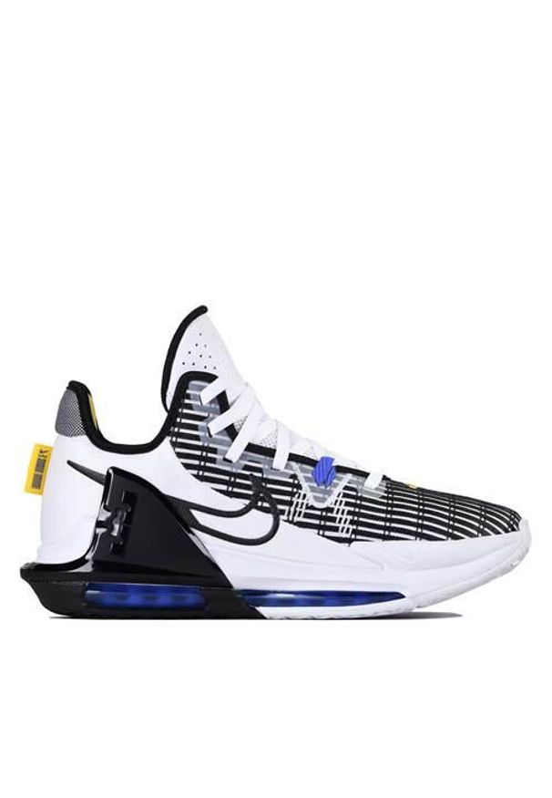 Buty koszykarskie męskie Nike Lebron Witness Vi. Kolor: wielokolorowy, biały, czarny. Materiał: materiał, syntetyk. Szerokość cholewki: normalna. Sport: koszykówka