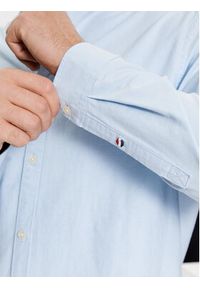 Tommy Jeans Koszula Classic Oxford DM0DM15408 Błękitny Classic Fit. Kolor: niebieski. Materiał: bawełna #4