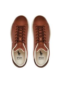 Polo Ralph Lauren Sneakersy Heritage Court II 809965073001 Brązowy. Kolor: brązowy. Materiał: skóra #3