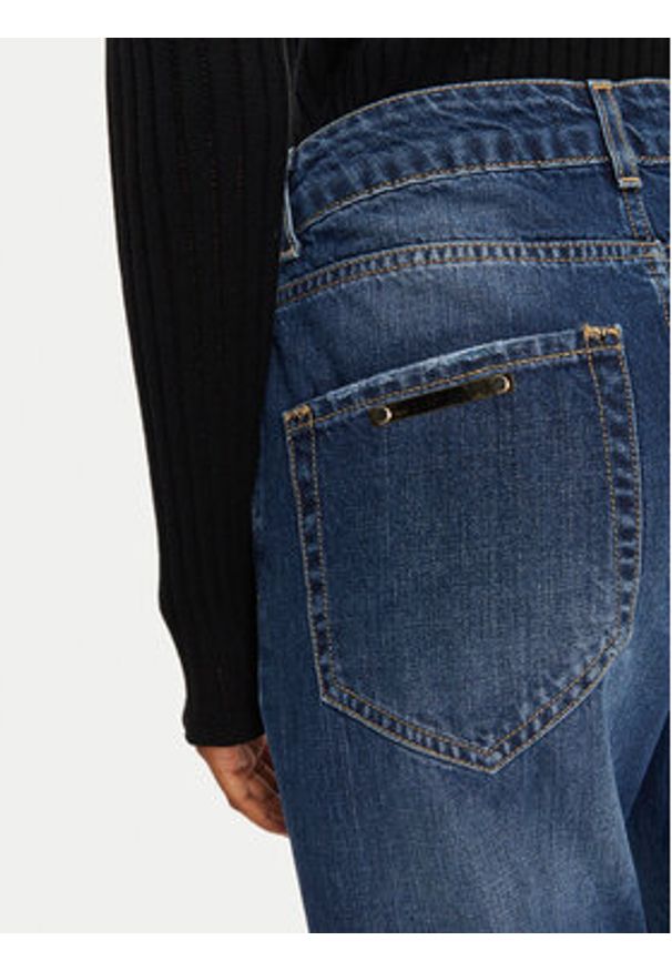 Babylon Jeansy EBJR06 Granatowy Regular Fit. Kolor: niebieski