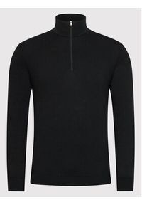 Selected Homme Sweter Berg 16074687 Czarny Regular Fit. Kolor: czarny. Materiał: bawełna #3
