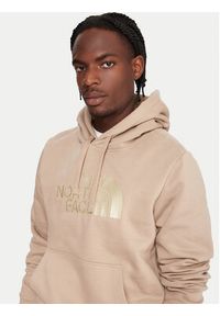 The North Face Bluza Drew Peak NF0A89EM Beżowy Regular Fit. Kolor: beżowy. Materiał: bawełna #3