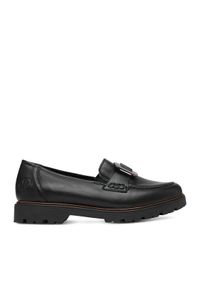 Rieker Loafersy CEO-45553-00 Czarny. Kolor: czarny. Materiał: skóra #1