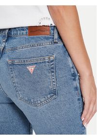 Guess Jeansy W4YA98 D5CC5 Niebieski Straight Fit. Kolor: niebieski