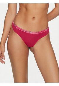 Emporio Armani Underwear Komplet 2 par stringów 163333 4F223 02275 Różowy. Kolor: różowy. Materiał: bawełna #3