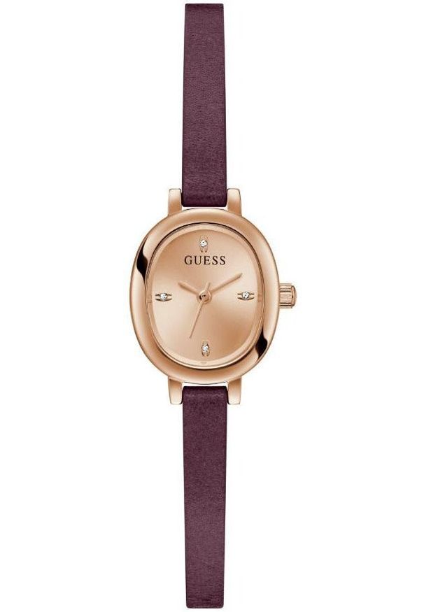 Zegarek damski Guess GW0925L3 CYRKONIE fioletowy. Kolor: fioletowy