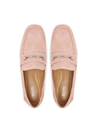 MICHAEL Michael Kors Lordsy Lena Loafer 40S5LEFP1S Różowy. Kolor: różowy. Materiał: zamsz, skóra #3