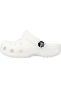 Buty do chodzenia niemowlęce Crocs Classic. Kolor: biały. Materiał: syntetyk, materiał