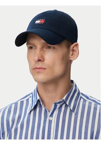 Tommy Jeans Czapka z daszkiem Heritage AM0AM12933 Granatowy. Kolor: niebieski. Materiał: bawełna #4