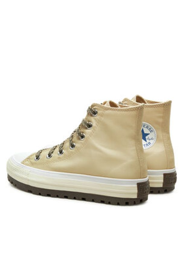 Converse Trampki Chuck Taylor All Star City Trek A08532C Beżowy. Kolor: beżowy. Materiał: materiał